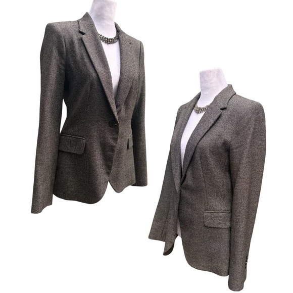 Zara Women's Classic Black Textured Blazer | Small - Picture 6 of 8